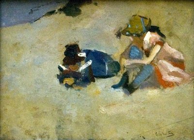 Niños en las dunas de George Hendrik Breitner